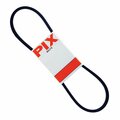 Pix North America PIX B84/5L870 V-Belt, Molded Cog, 21/32 in W, 3/8 in Thick, Black 5L870